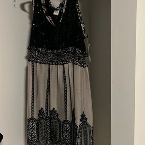 American Rag Dress 3X Brown, Black and Tan